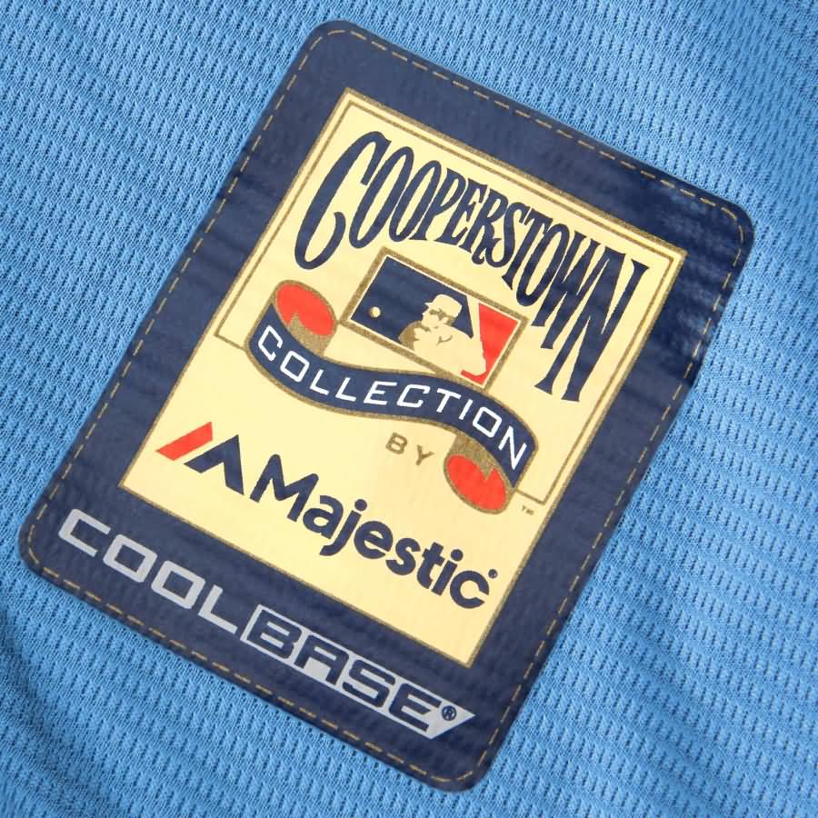 Stan Musial St. Louis Cardinals Majestic Cool Base Cooperstown Collection Player Jersey - Light Blue