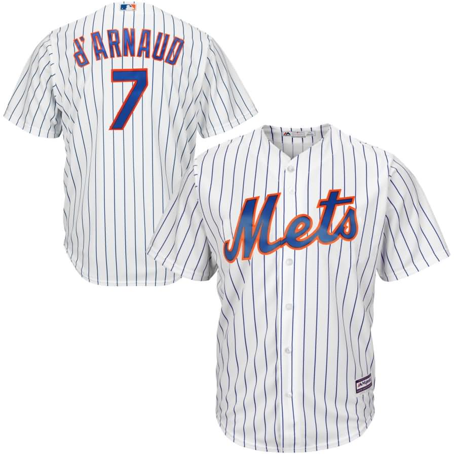 Travis D'Arnaud New York Mets Majestic Cool Base Player Jersey - White