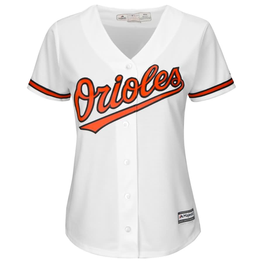 Manny Machado Baltimore Orioles Majestic Women's Cool Base Player Jersey - White