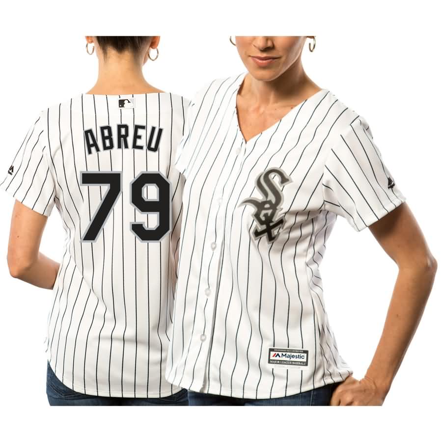 Jose Abreu Chicago White Sox Majestic Women's Cool Base Player Jersey - White