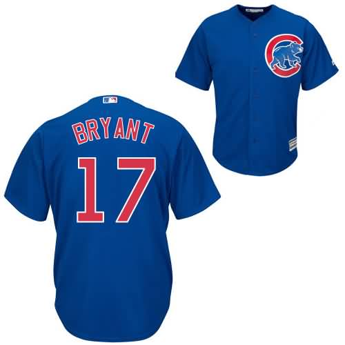 Kris Bryant Chicago Cubs Majestic Cool Base Player Jersey - Royal