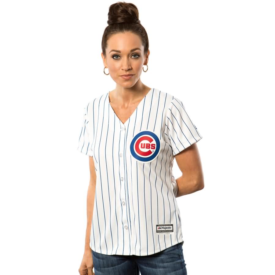 Kris Bryant Chicago Cubs Majestic Women's Cool Base Player Jersey - White