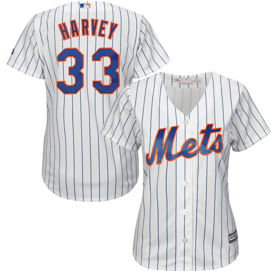 Matt Harvey New York Mets Majestic Women's Cool Base Player Jersey - White