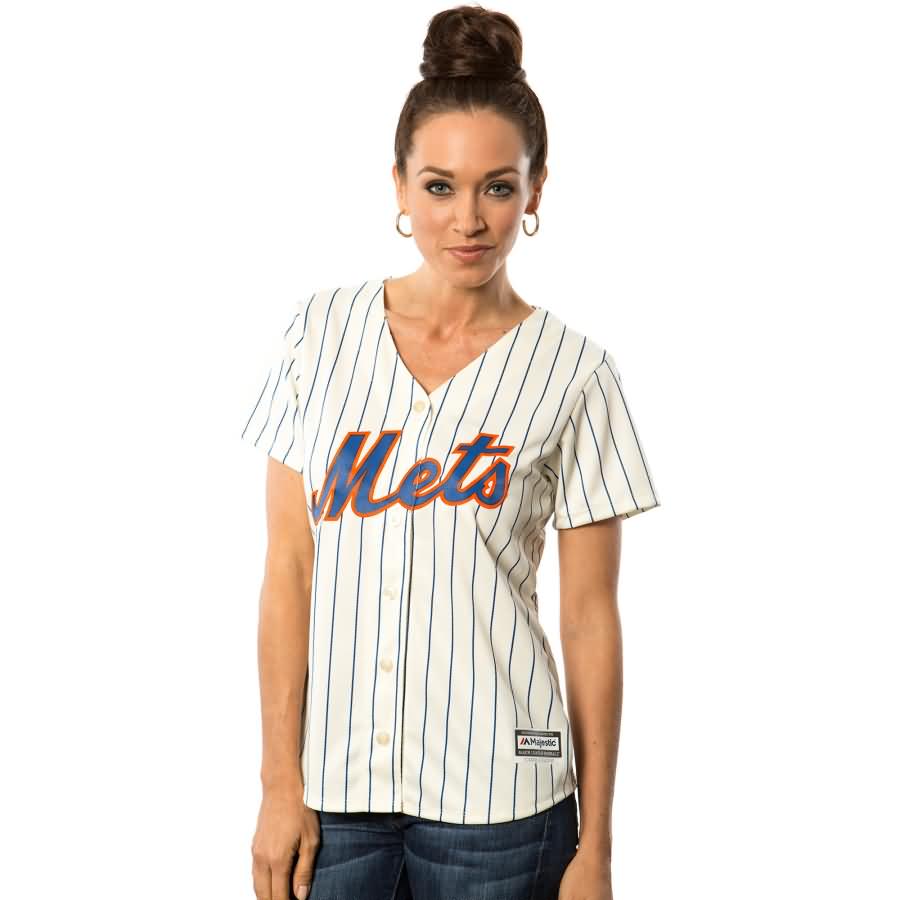 Matt Harvey New York Mets Majestic Women's Cool Base Player Jersey - White