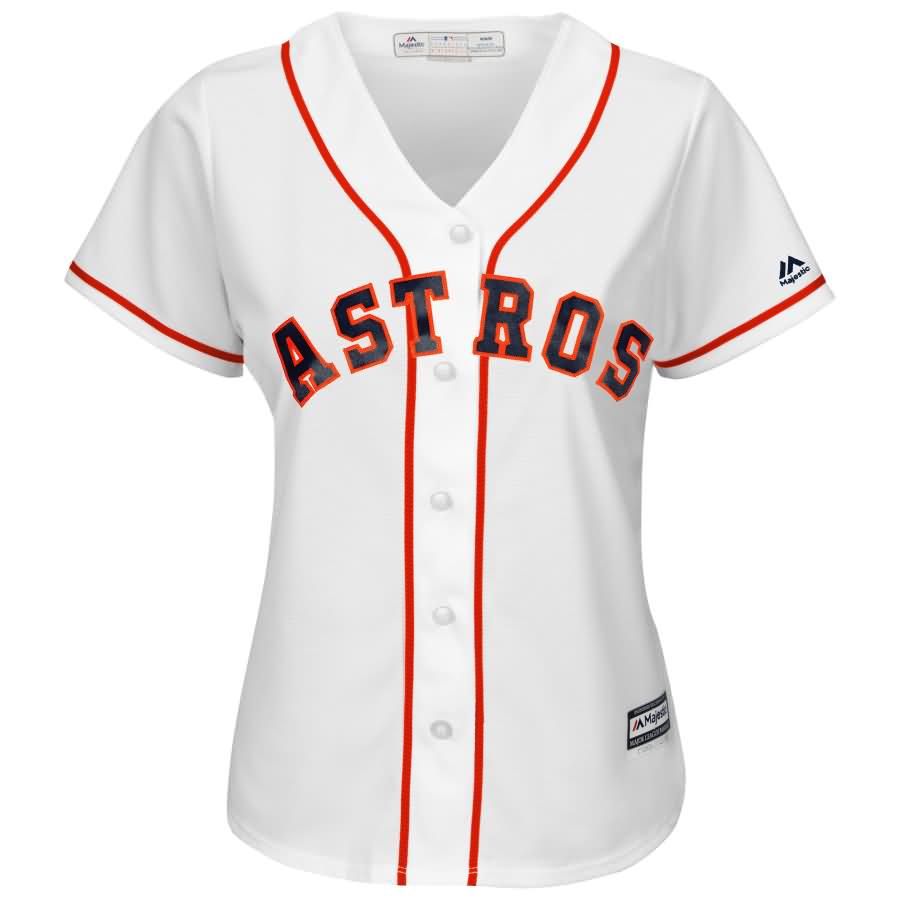 Jose Altuve Houston Astros Majestic Women's Cool Base Player Jersey - White