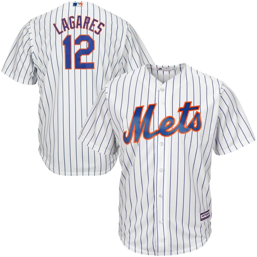 Juan Lagares New York Mets Majestic Youth Cool Base Player Jersey - White