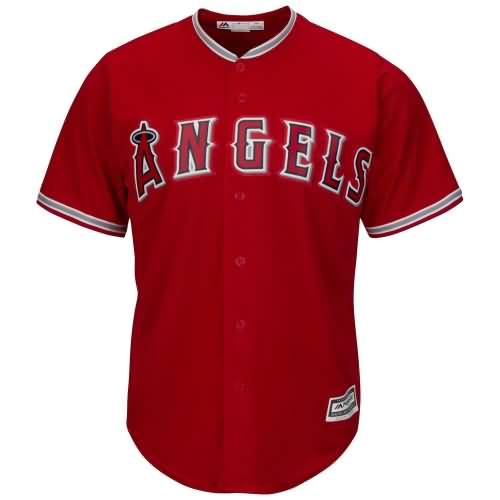 Los Angeles Angels Majestic Official Cool Base Jersey - Red