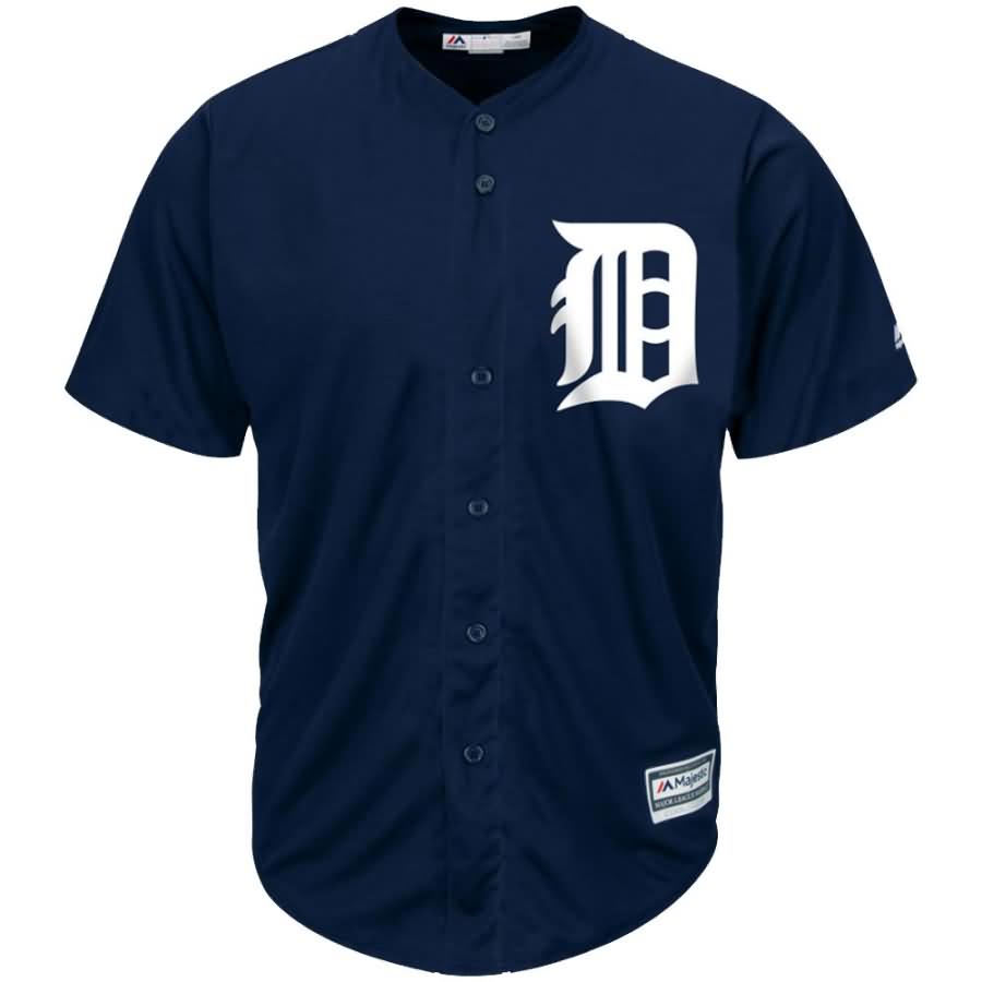 Detroit Tigers Majestic Official Cool Base Jersey - Navy