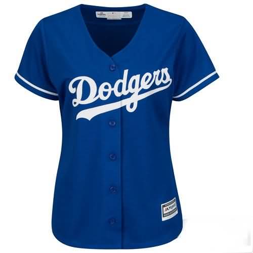 Los Angeles Dodgers Majestic Women's Cool Base Jersey - Royal