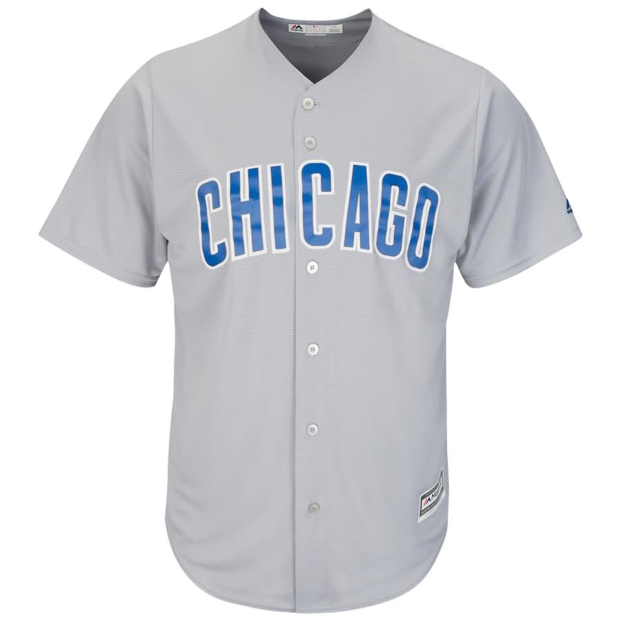 Anthony Rizzo Chicago Cubs Majestic Official Cool Base Player Jersey - Gray