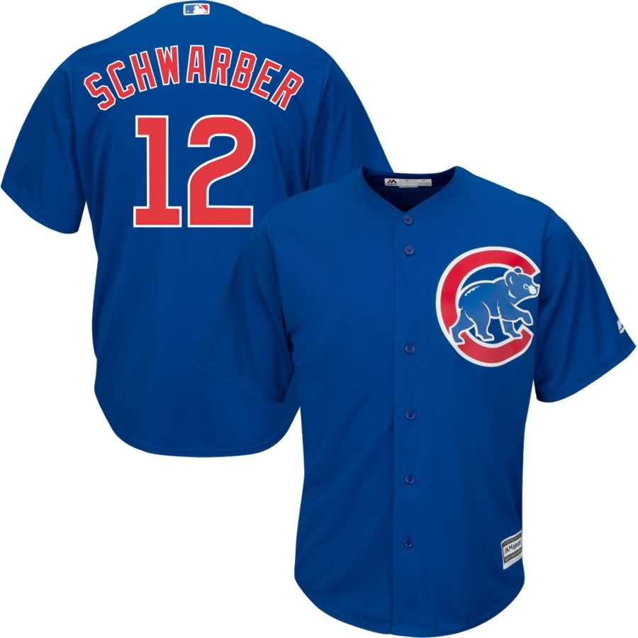 Kyle Schwarber Chicago Cubs Majestic Official Cool Base Player Jersey - Royal