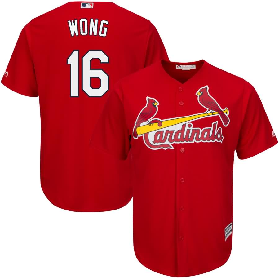 Kolten Wong St. Louis Cardinals Majestic Official Cool Base Player Jersey - Scarlet