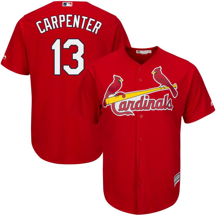 Matt Carpenter St. Louis Cardinals Majestic Official Cool Base Player Jersey - Scarlet