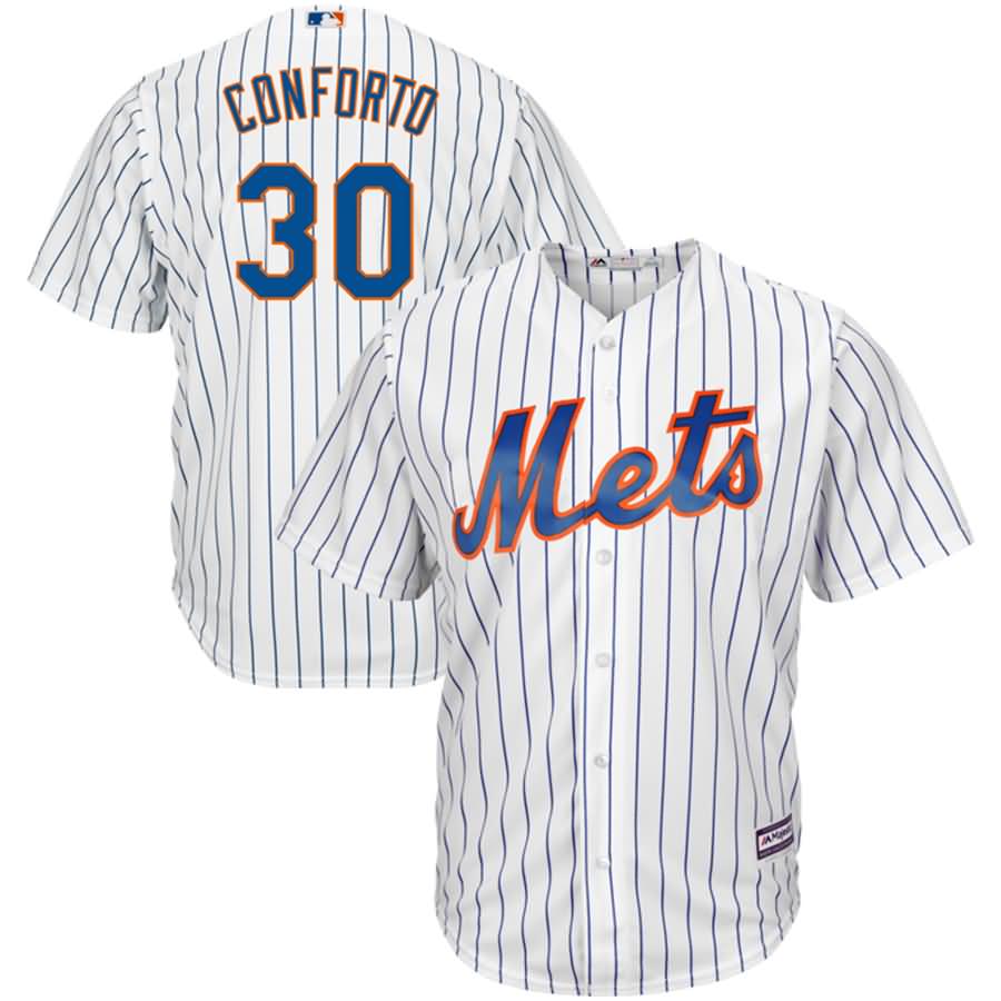 Michael Conforto New York Mets Majestic Official Cool Base Player Jersey - White