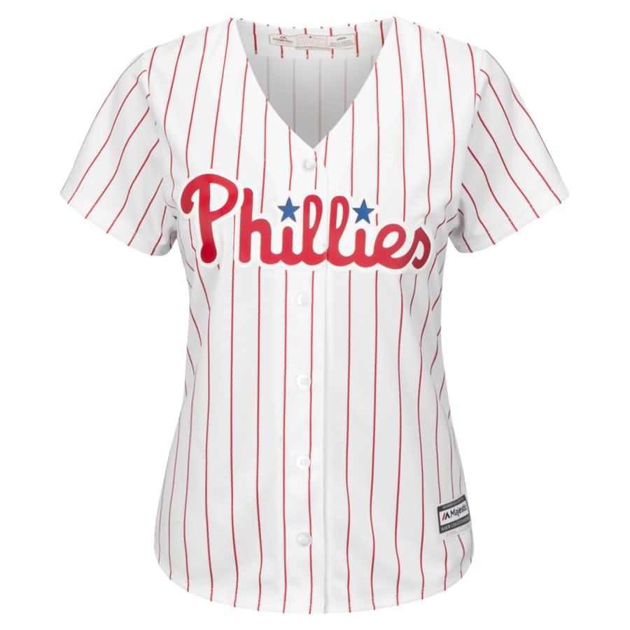 Maikel Franco Philadelphia Phillies Majestic Women's Cool Base Player Jersey - White