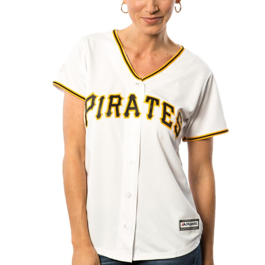 Gerrit Cole Pittsburgh Pirates Majestic Women's Cool Base Player Jersey - White