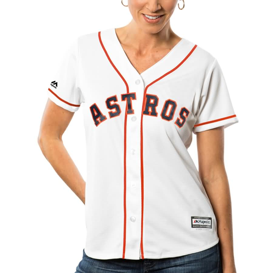 Carlos Correa Houston Astros Majestic Women's Cool Base Player Jersey - White