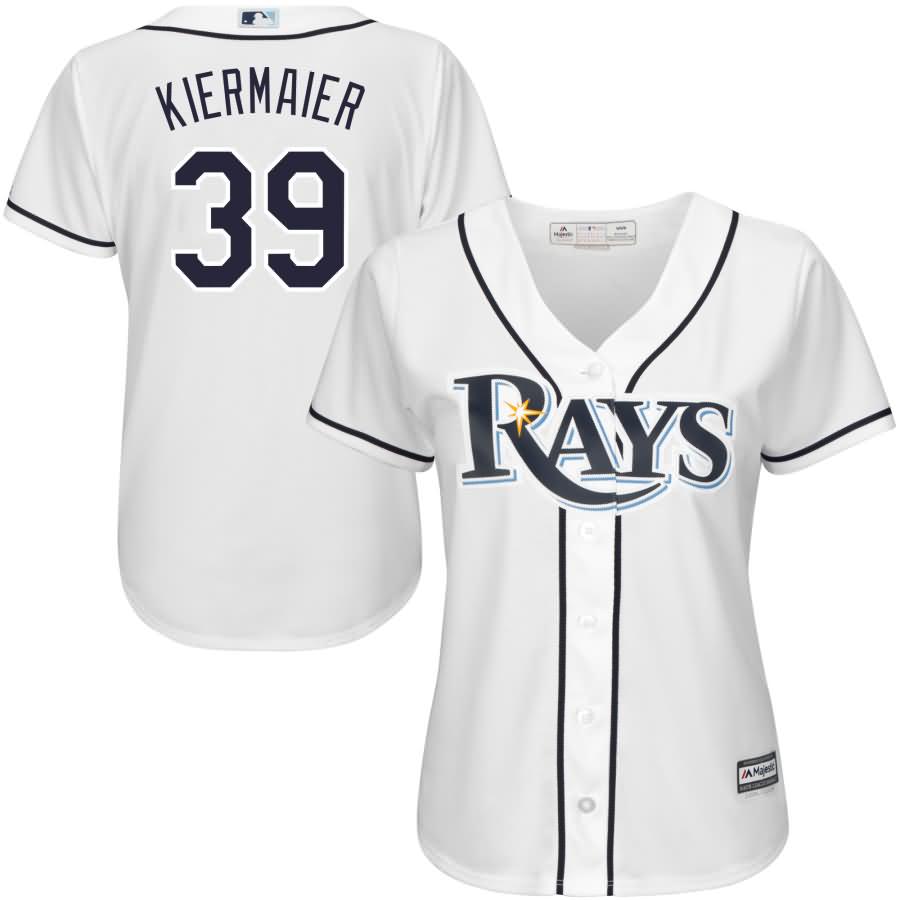 Kevin Kiermaier Tampa Bay Rays Majestic Women's Cool Base Player Jersey - White