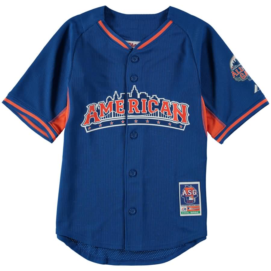 New York Mets Majestic Youth Fashion 2013 All-Star Game Batting Practice Jersey - Royal