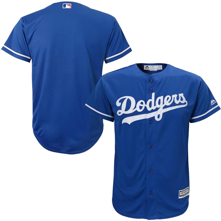 Los Angeles Dodgers Majestic Youth Official Cool Base Jersey - Royal