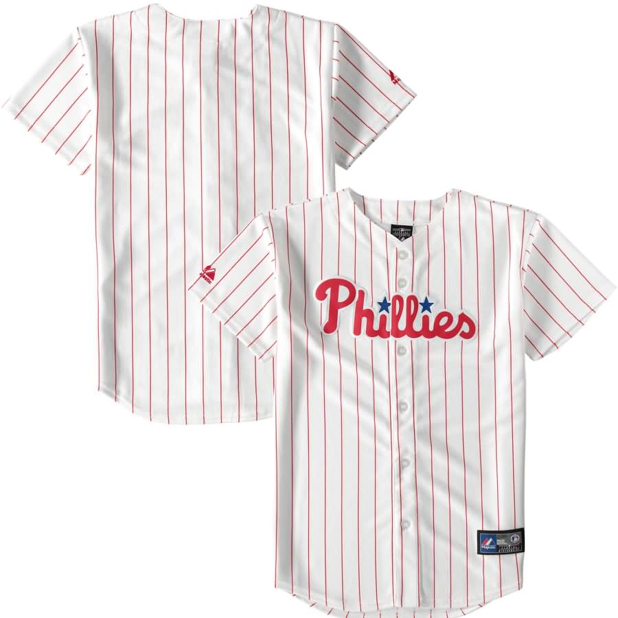 Philadelphia Phillies Majestic Youth Replica Player Jersey - White