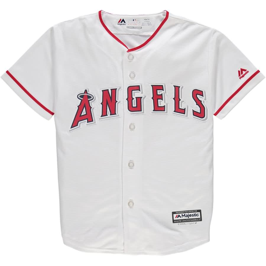 Albert Pujols Majestic Youth Official Cool Base Player Jersey - White