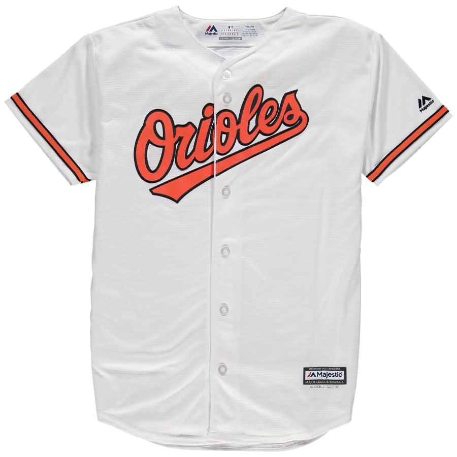 Manny Machado Majestic Youth Official Cool Base Player Jersey - White