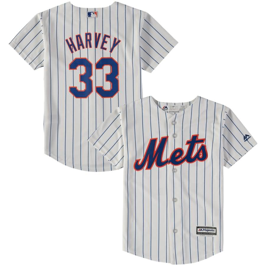 Matt Harvey Majestic Youth Official Cool Base Player Jersey - White