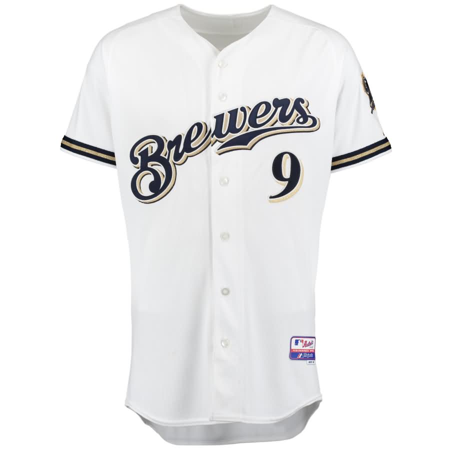 Jean Segura Milwaukee Brewers Majestic Home 6300 Player Authentic Jersey - White