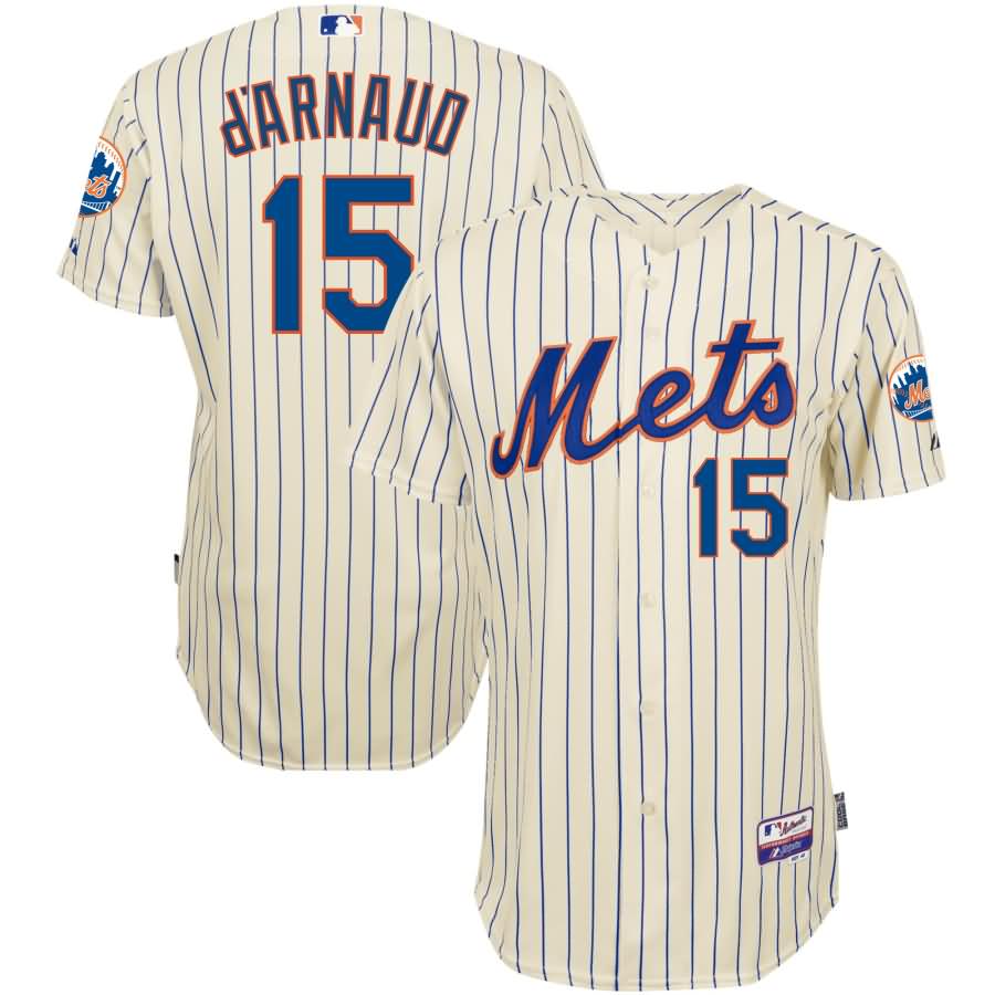 Travis D'Arnaud New York Mets Majestic Home 6300 Player Authentic Jersey - Cream