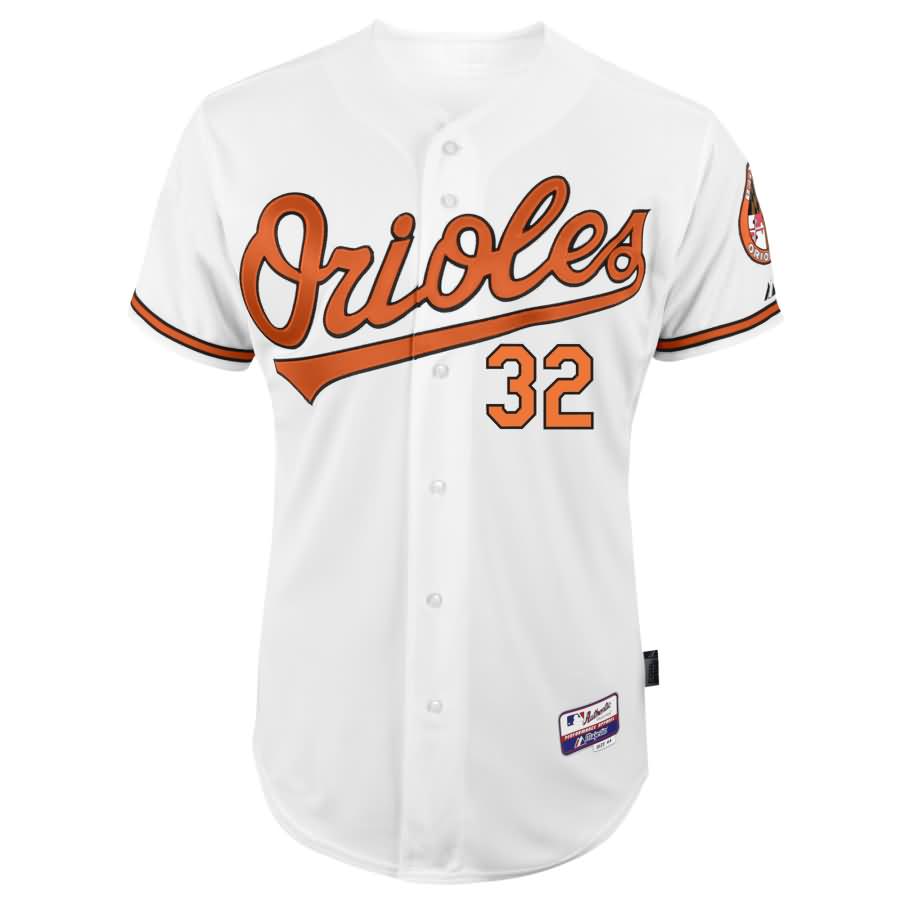 Matt Wieters Baltimore Orioles Majestic Home 6300 Player Authentic Jersey - White