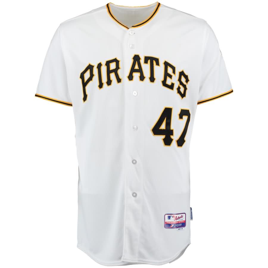 Francisco Liriano Pittsburgh Pirates Majestic Home 6300 Player Authentic Jersey - White