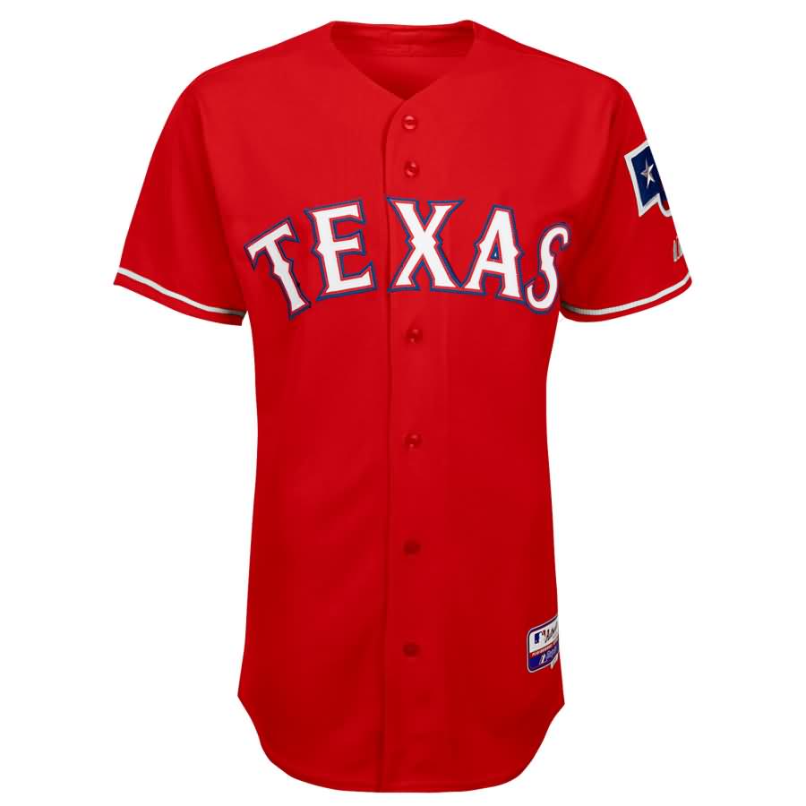 Prince Fielder Texas Rangers Majestic Alternate 6300 Player Authentic Jersey - Red