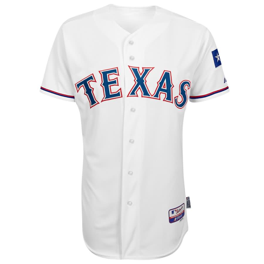 Jurickson Profar Texas Rangers Majestic Home 6300 Player Authentic Jersey - White