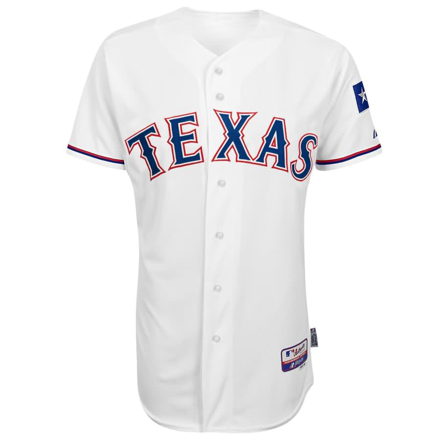 Derek Holland Texas Rangers Majestic Home 6300 Player Authentic Jersey - White