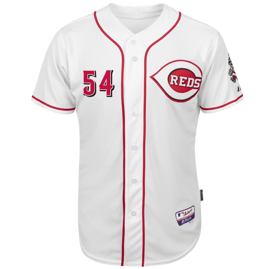 Aroldis Chapman Cincinnati Reds Majestic Home 6300 Player Authentic Jersey - White