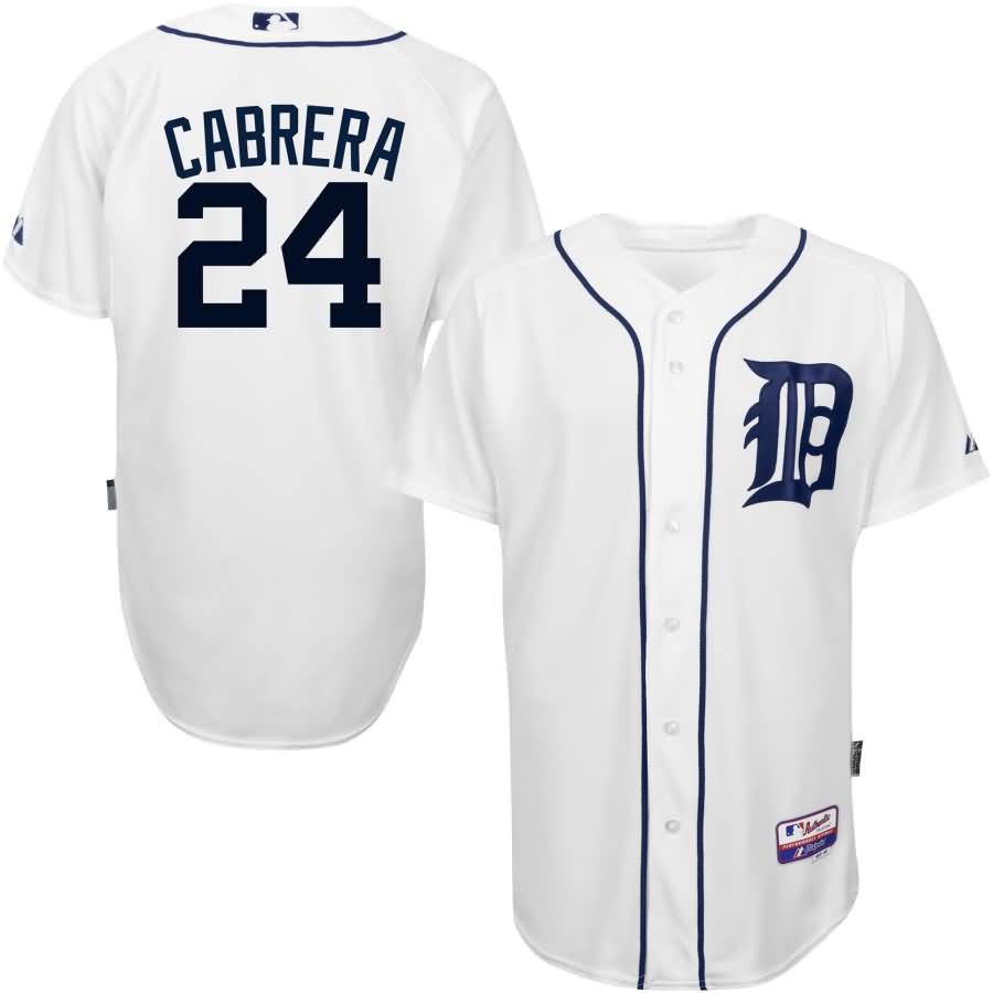 Miguel Cabrera Detroit Tigers Majestic Home 6300 Player Authentic Jersey - White