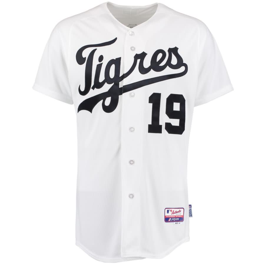 Anibal Sanchez Detroit Tigers Majestic Spanish 6300 Player Authentic Cool Base Jersey - White