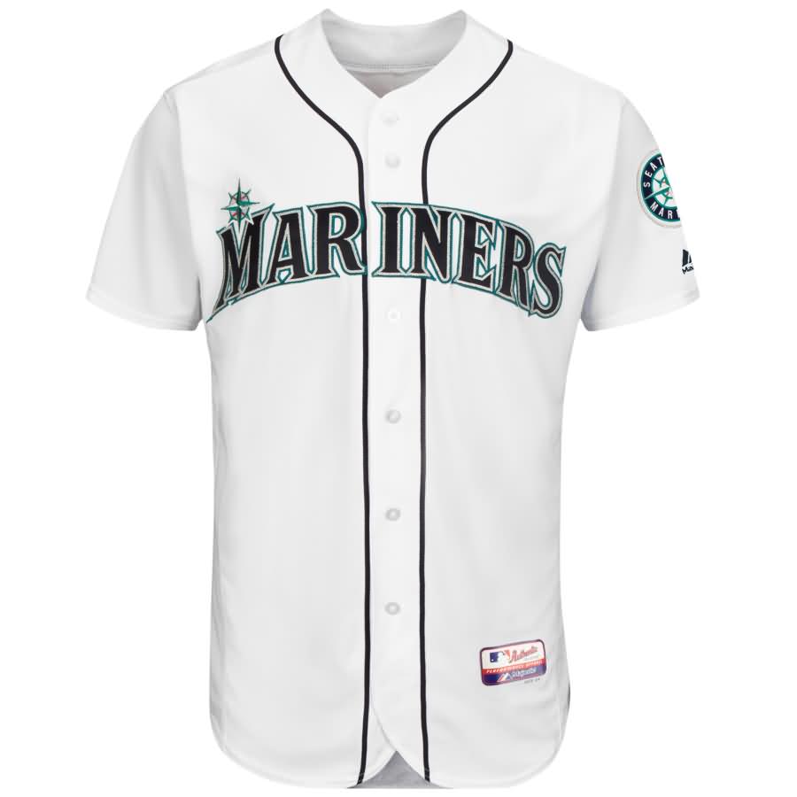 Robinson Cano Seattle Mariners Majestic Cool Base 6300 Player Authentic Jersey - White