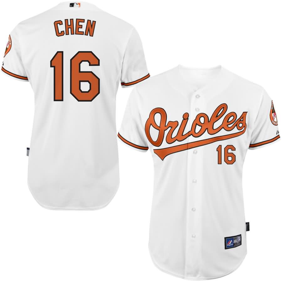 Wei-Yin Chen Baltimore Orioles Majestic Home 6300 Player Authentic Jersey - White