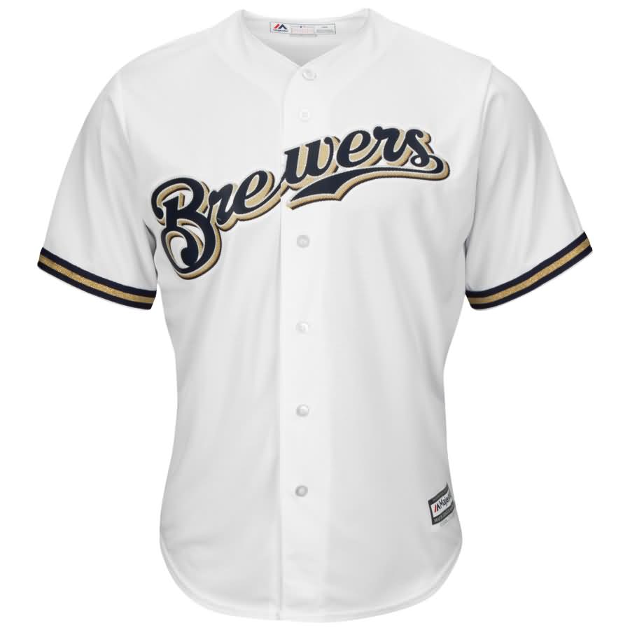 Ryan Braun Milwaukee Brewers Majestic Home Official Cool Base Player Replica Jersey - White