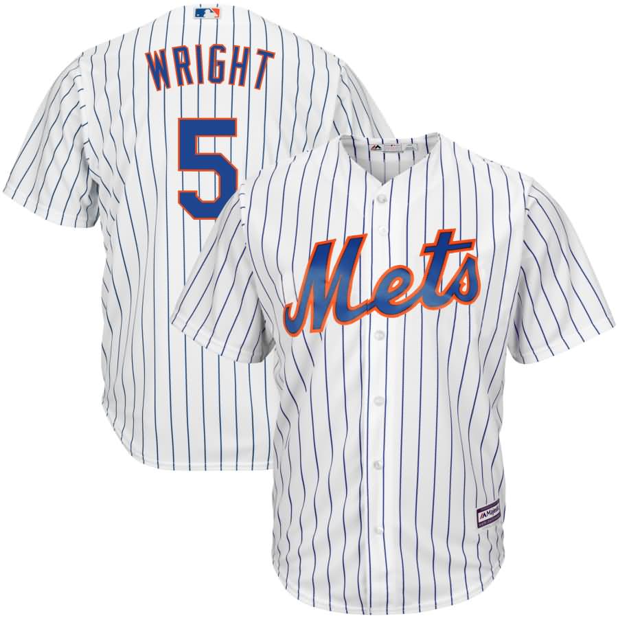 David Wright New York Mets Majestic Official Cool Base Player Jersey - White