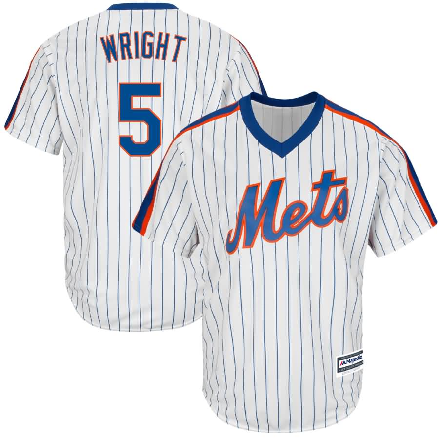 David Wright New York Mets Majestic Official Cool Base Player Jersey - White