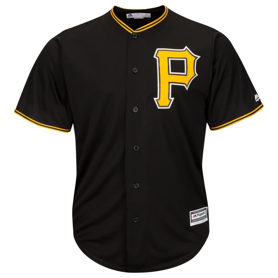 Starling Marte Pittsburgh Pirates Majestic Alternate Official Cool Base Player Replica Jersey - Black