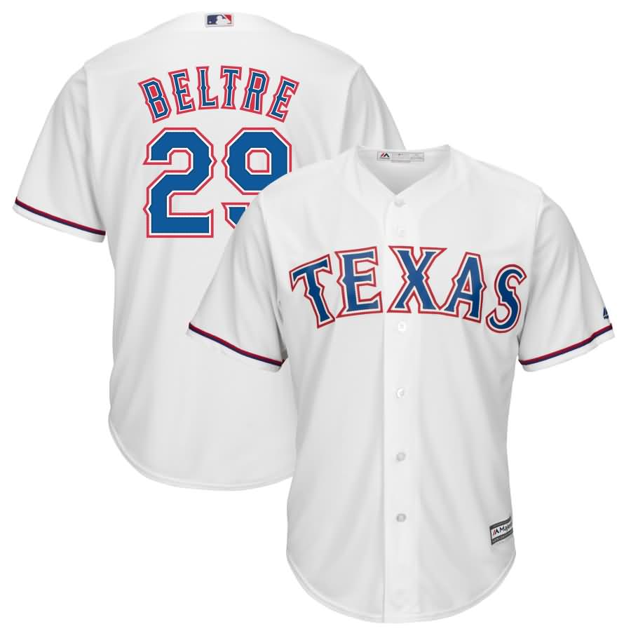 Adrian Beltre Texas Rangers Majestic Official Cool Base Player Jersey - White