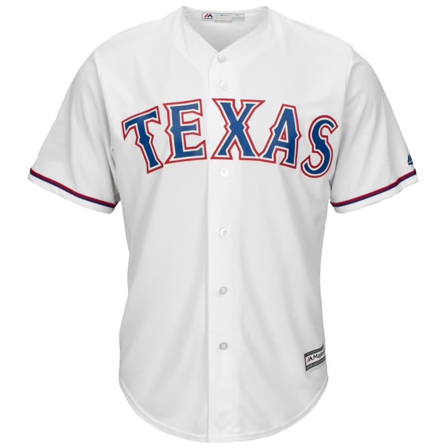 Shin-Soo Choo Texas Rangers Majestic Home Official Cool Base Player Jersey - White