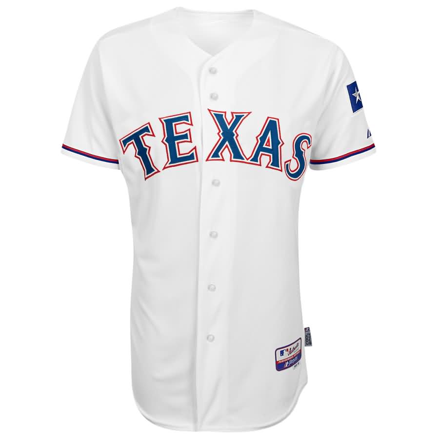 Texas Rangers Majestic Team Authentic Jersey - White