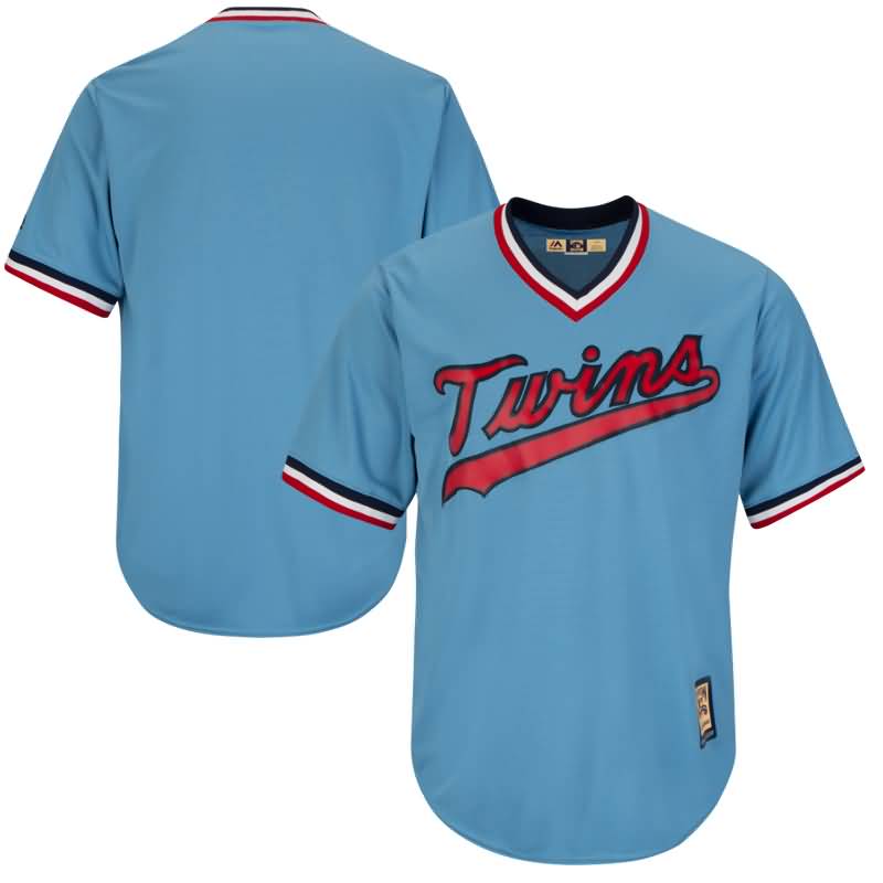 Minnesota Twins Majestic Cooperstown Cool Base Team Jersey - Light Blue