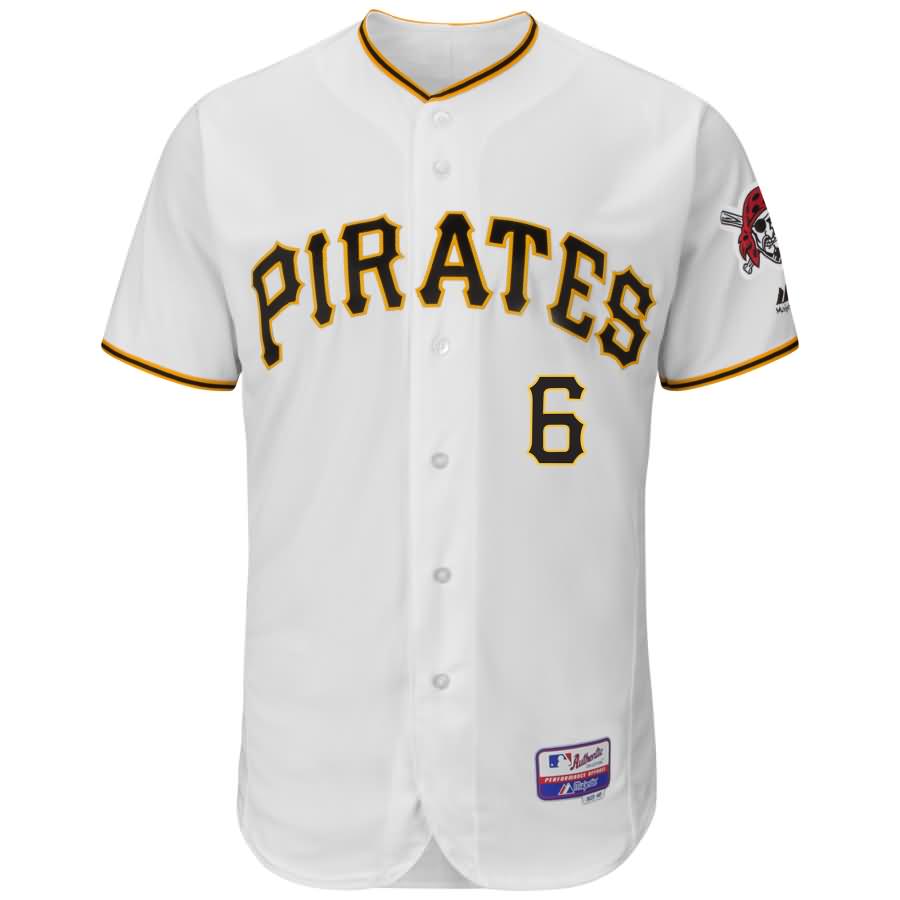 Starling Marte Pittsburgh Pirates Majestic Player Authentic Jersey - White