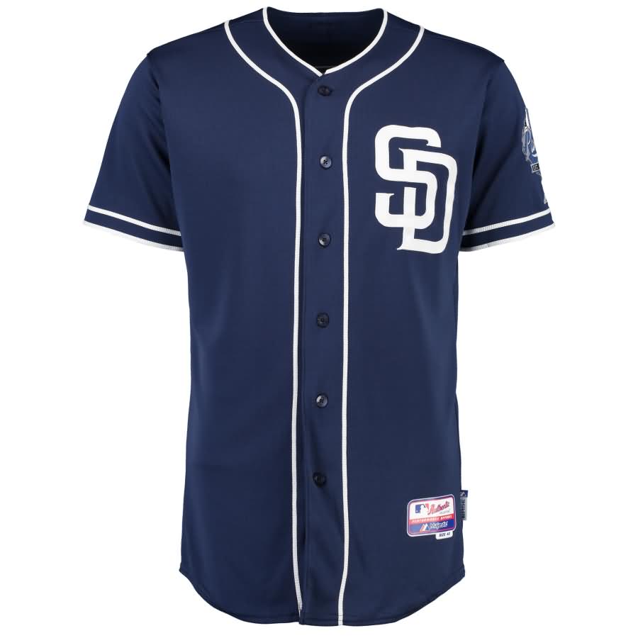 Justin Upton San Diego Padres Majestic Player Authentic Jersey - Navy